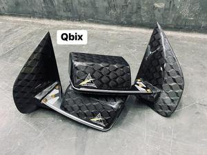 กระจกมองข้าง ลายคิวบิค